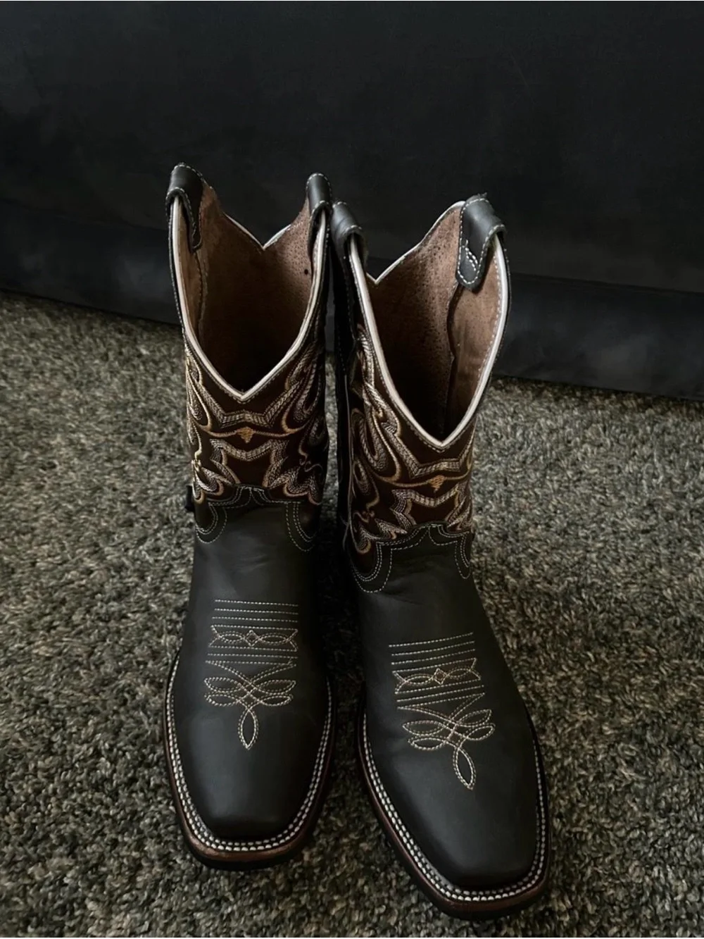 Corral Brown Leather Cowboy Boot (Brown)